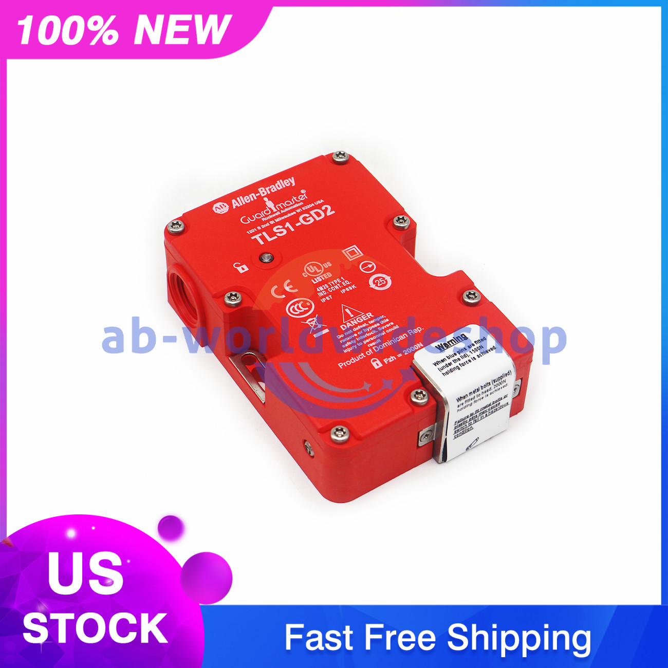 New Allen Bradley 440G-T27171 Guardmaster TLS-GD2 Guardlock Switch