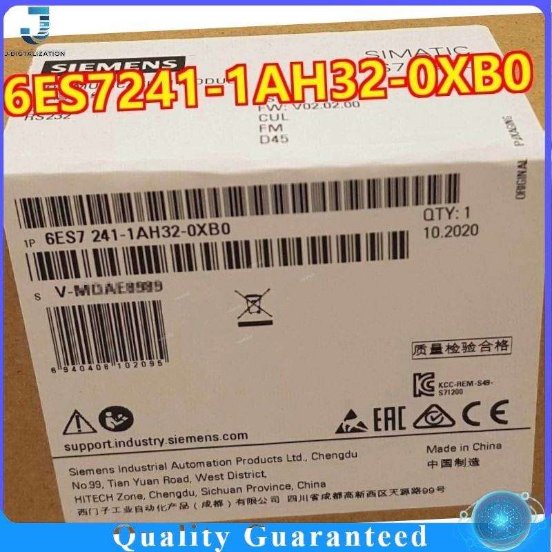 6ES7241-1AH32-0XB0 NEW SIEMENS 6ES7 241-1AH32-0XB0 S7-1200 Communication Module
