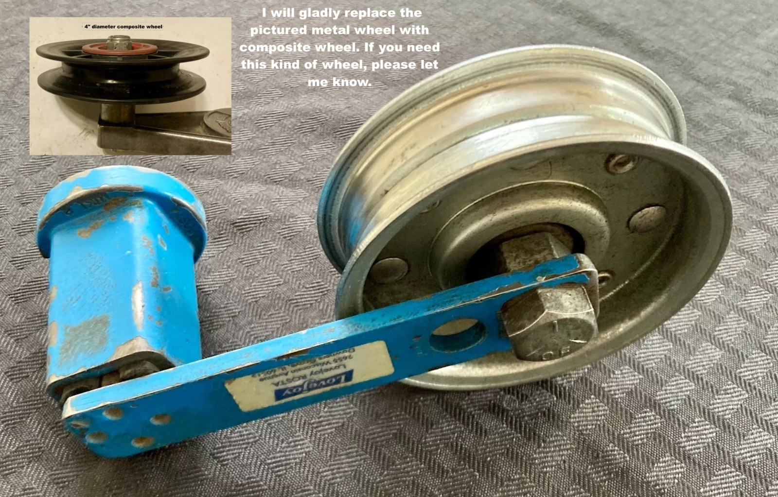 Self-Adjusting Belt Tensioner. Lovejoy Rosta