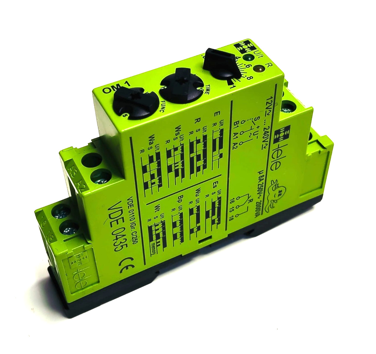 Tele OM1 OCTO Series Timer 8 Time Ranges VDE 0435