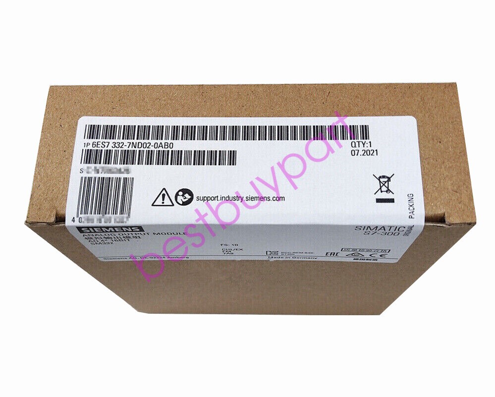 6ES3 32-7ND02-0AB0 NEW SIEMENS 6ES7332-7ND02-0AB0 S7-300 Analog Output Module