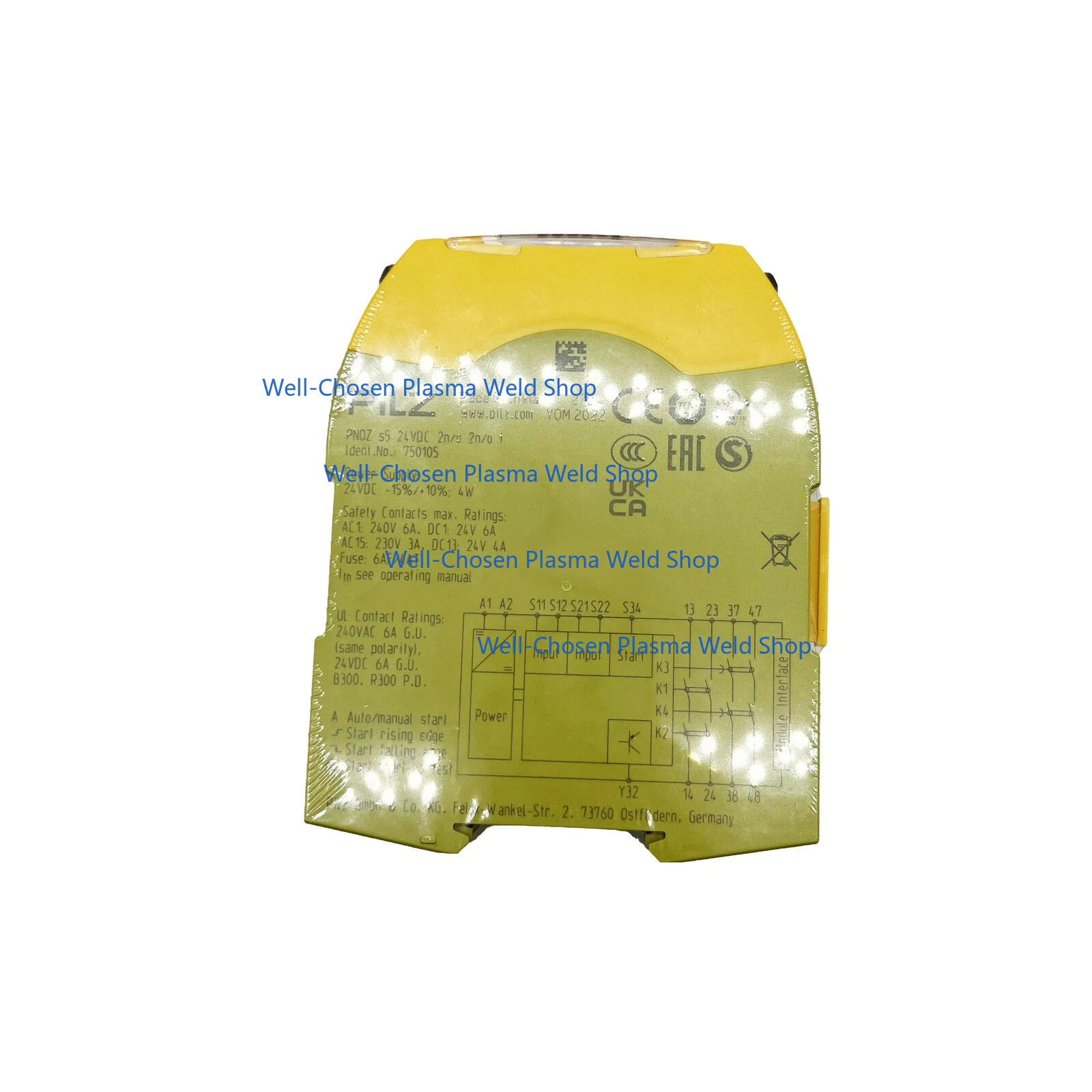 NEW PILZ PNOZ S5 750105 Safety Relay