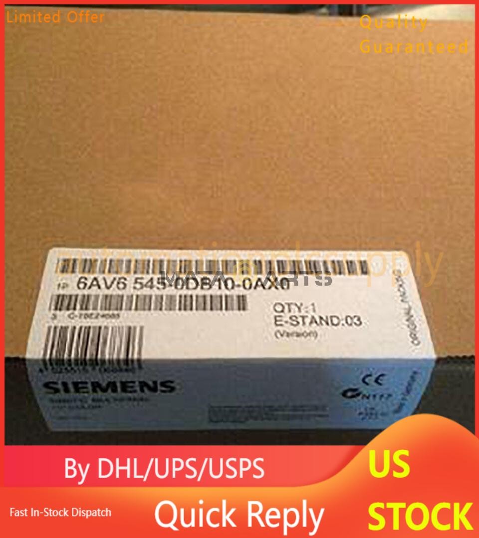 1PC New SIEMENS Touch Panel 6AV6545-0DB10-0AX0 6AV6 545-0DB10-0AX0
