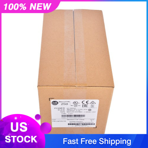 Allen-Bradley 25B-D4P0N104 NEW AB 25B-D4P0N104 PowerFlex 525 1.5kW 2Hp AC Drive
