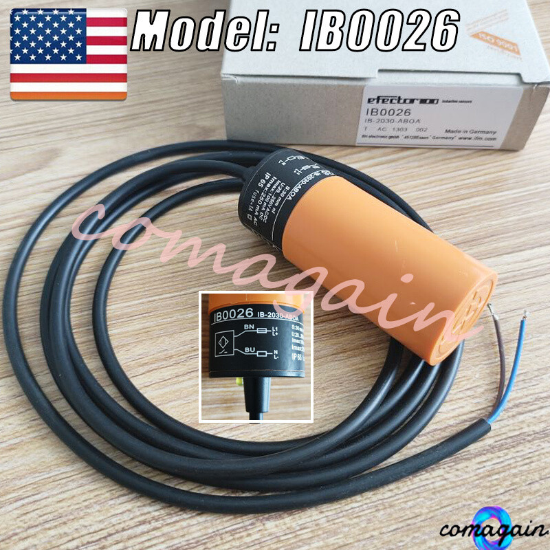 New Proximity Switch Sensor For IFM IB0026 IB-2030-ABOA 30mm nf 20-250V AC/DC