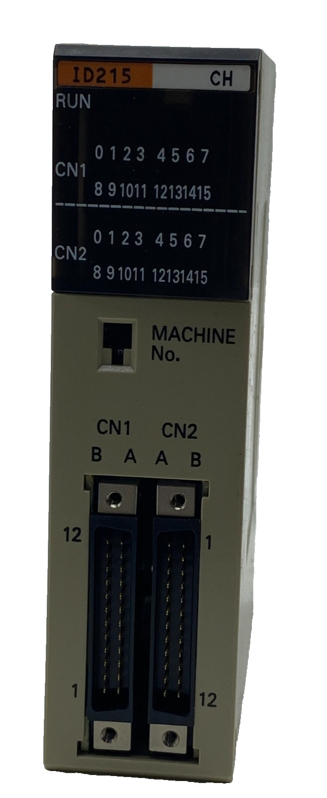 LOT OF 2 OMRON C200H-ID215 INPUT UNIT MODULE 24VDC 4.1MA ID215 CH C200HID215