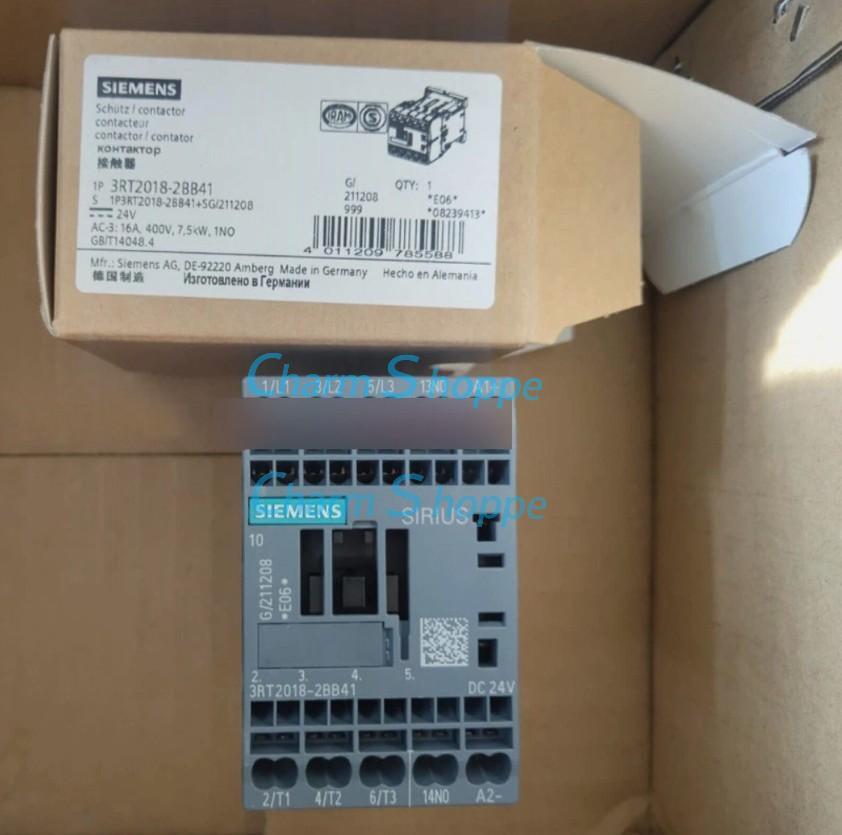 1PCS New SIEMENS 3RT2 018-2BB41 Power Contactor 3RT2018-2BB41 Fast Shipping