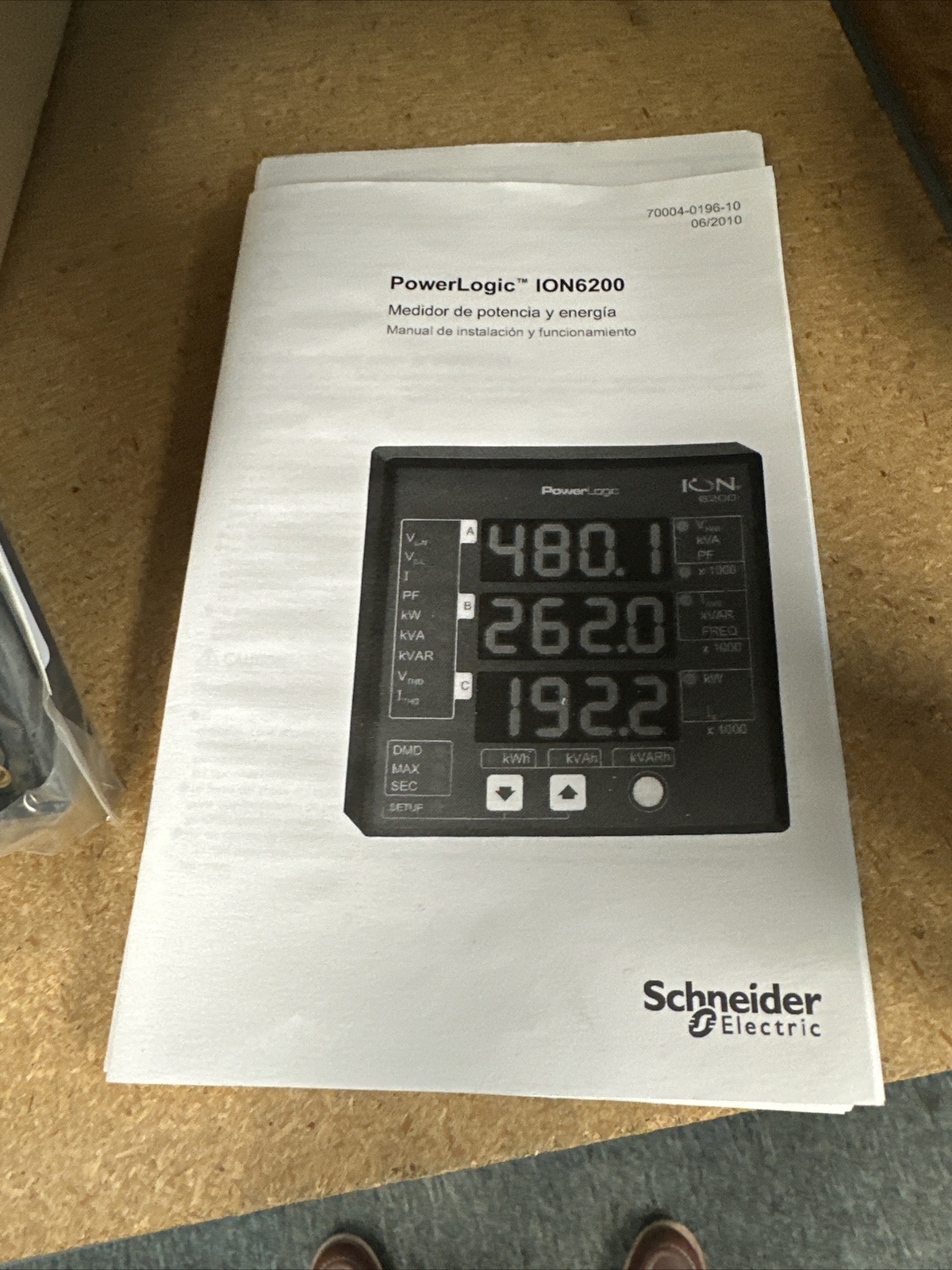 *NEW* PowerLogic ION 6200 Power Meter S6200A0A0B0A0A0R
