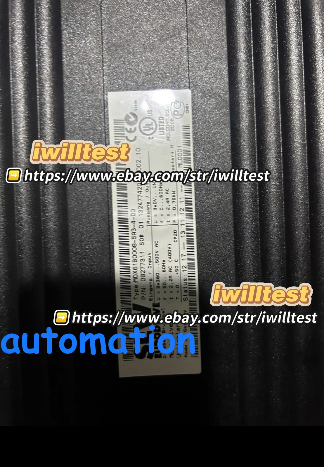 cxcxONE MDX61B0008-5A3-4-00 SEW Fedex DHL Ship [MTk1MA==]