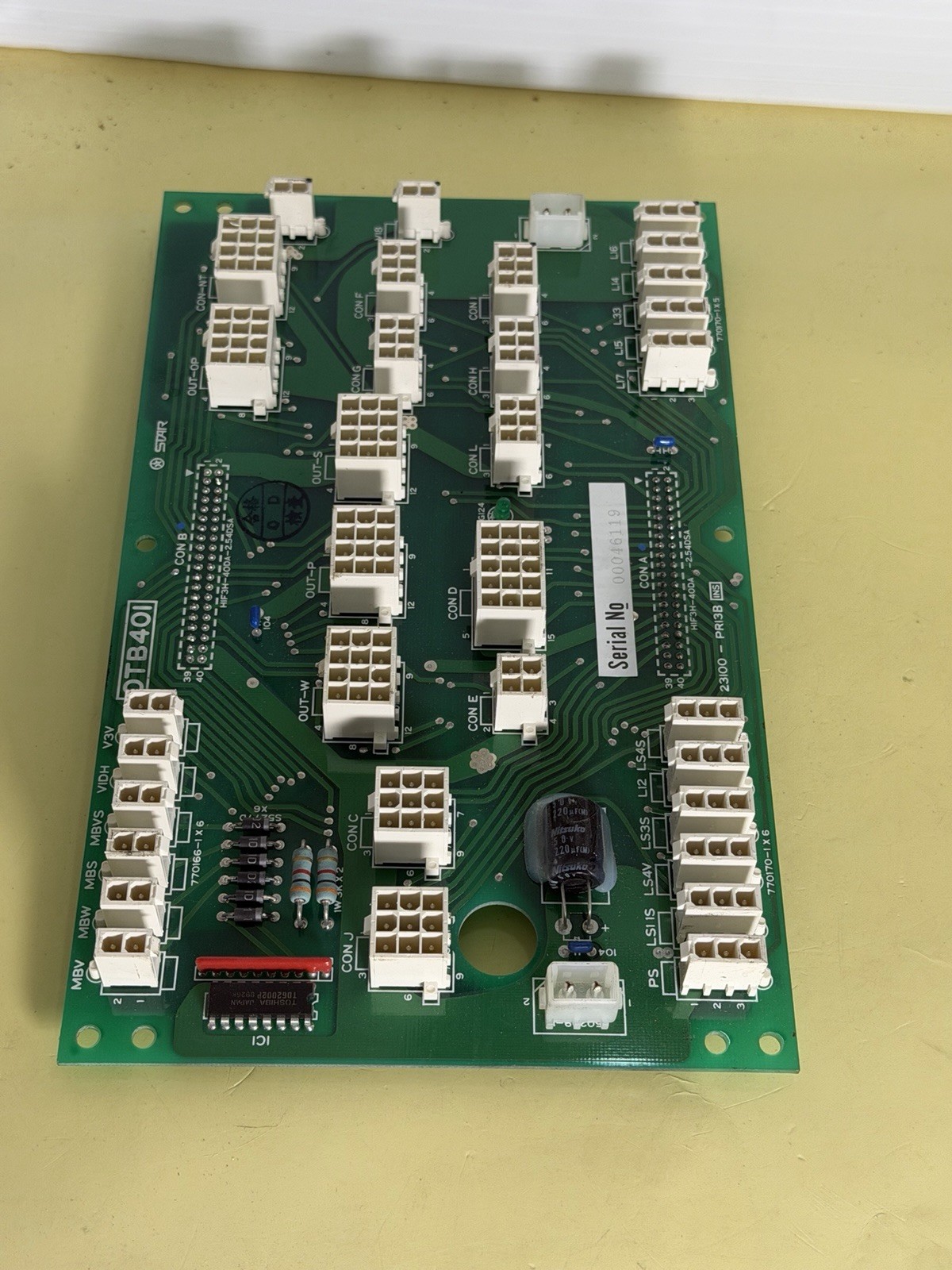 Star Automation 23100-PR13B Seiki Robot Control Circuit Board OTB401 0TB401