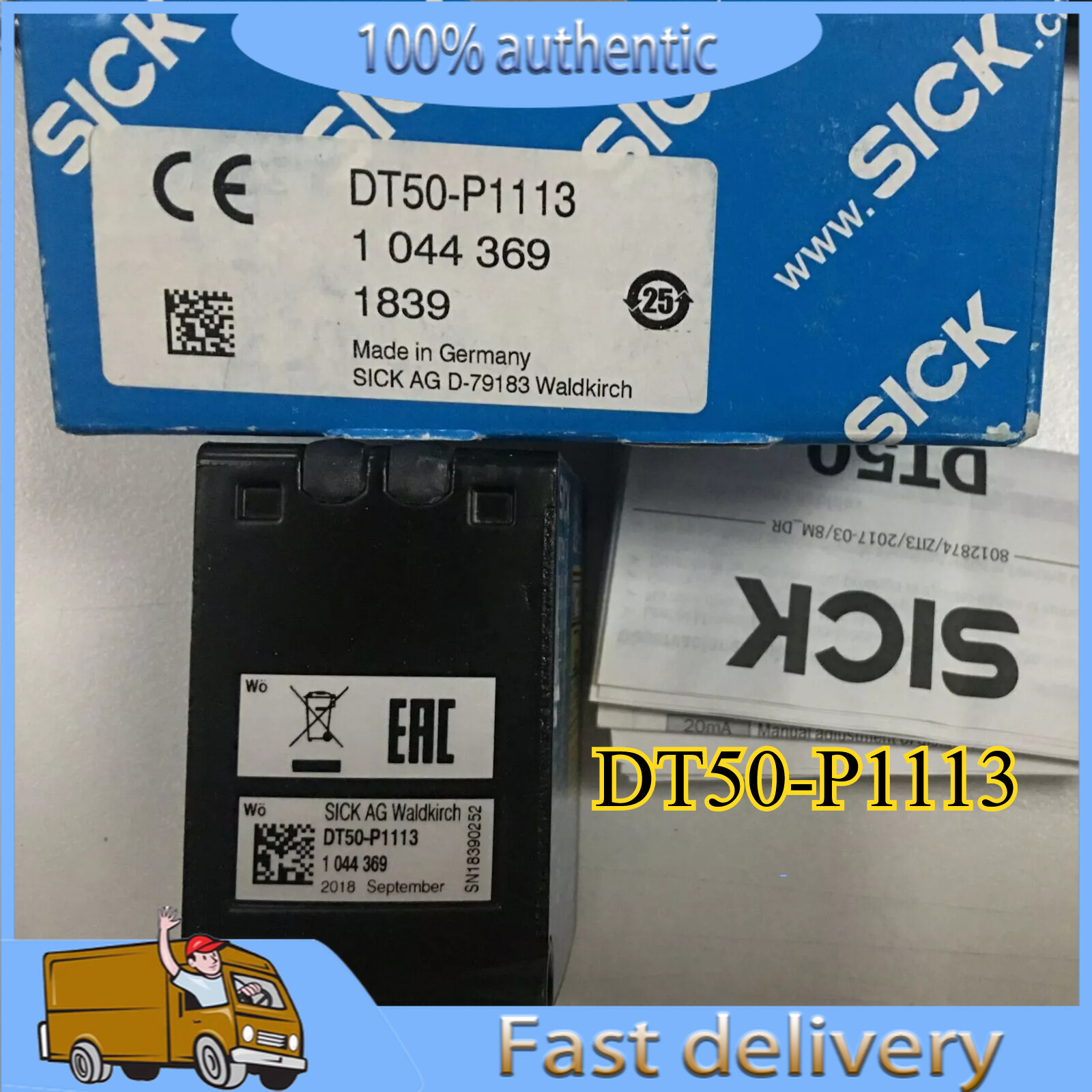 1PC New SICK DT50-P1113 for Laser Ranging Sensor Fast shipping DT50P1113