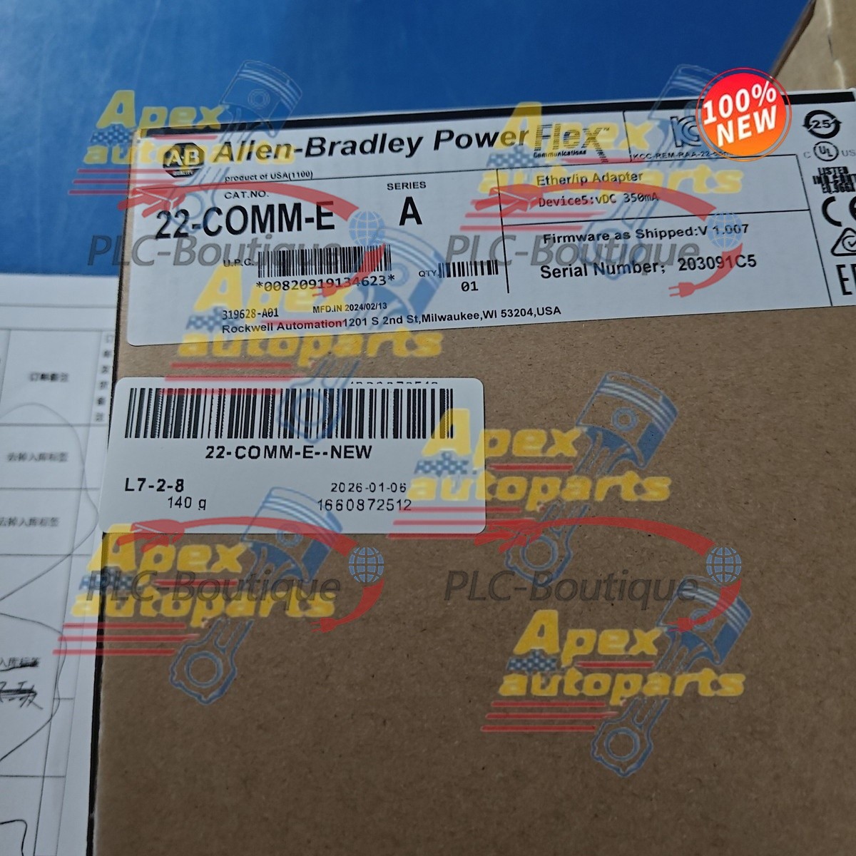 NEW Allen-Bradley 22-COMM-E With 1 Year warranty Best Price