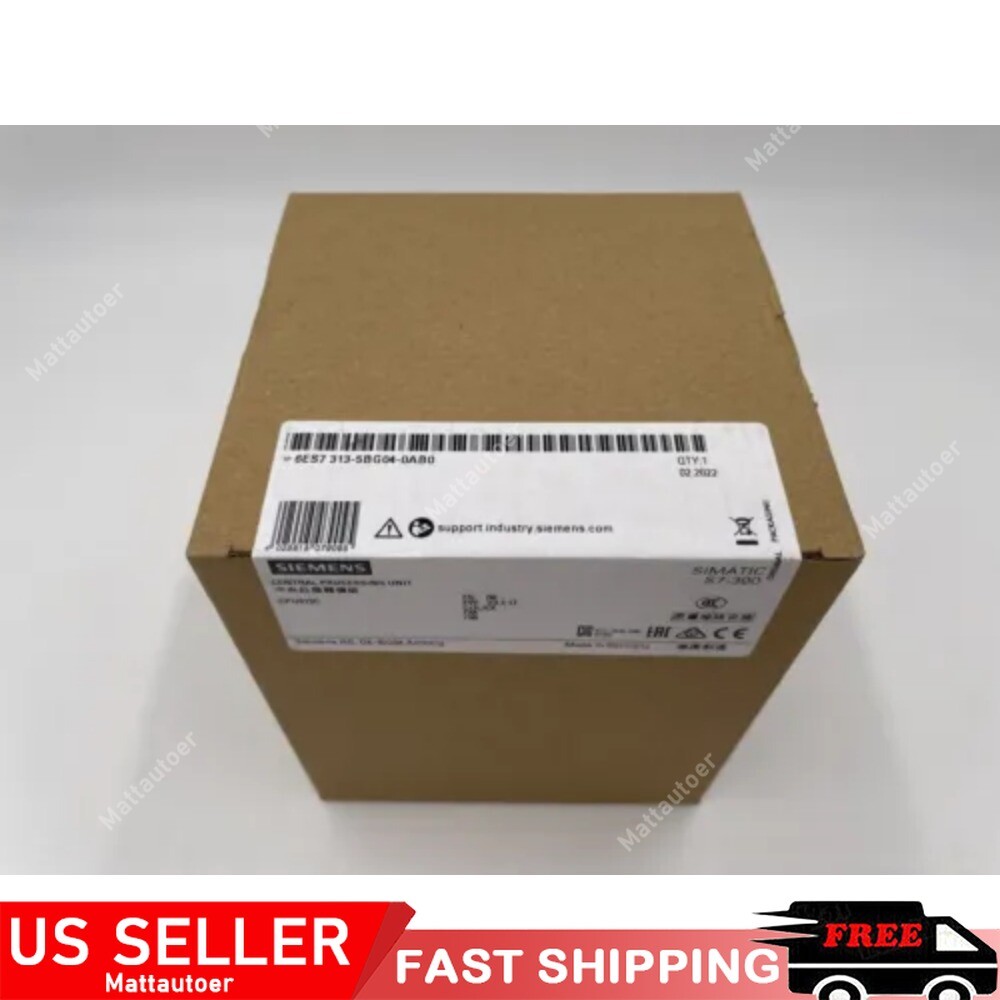 New Siemens 6ES7313-5BG04-0AB0 6ES7 313-5BG04-0AB0 SIMATIC S7-300 CPU 313C