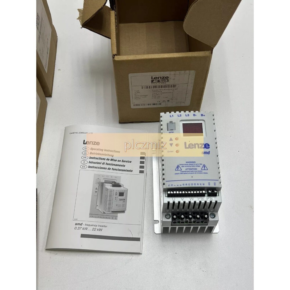 NEW LENZE frequency converter ESMD751L4TXA 380V 0.75KW 1PC