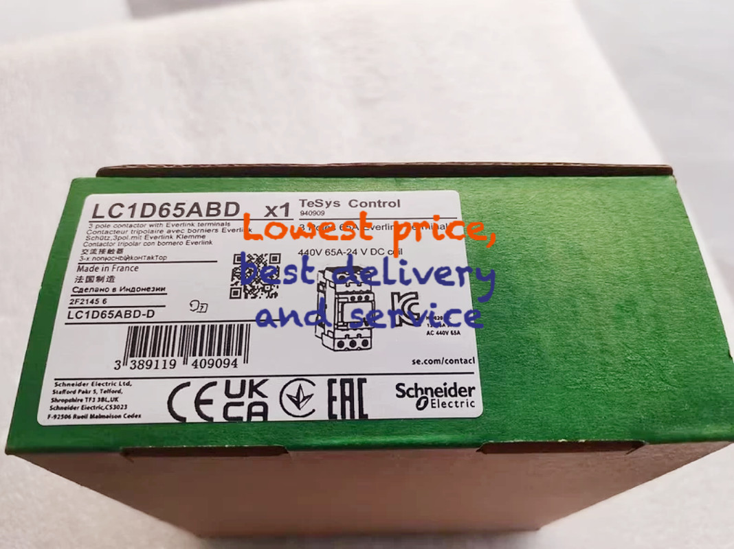 1PC New LC1D65ABD Brand Schneider LC1D65ABD Fast delivery #US