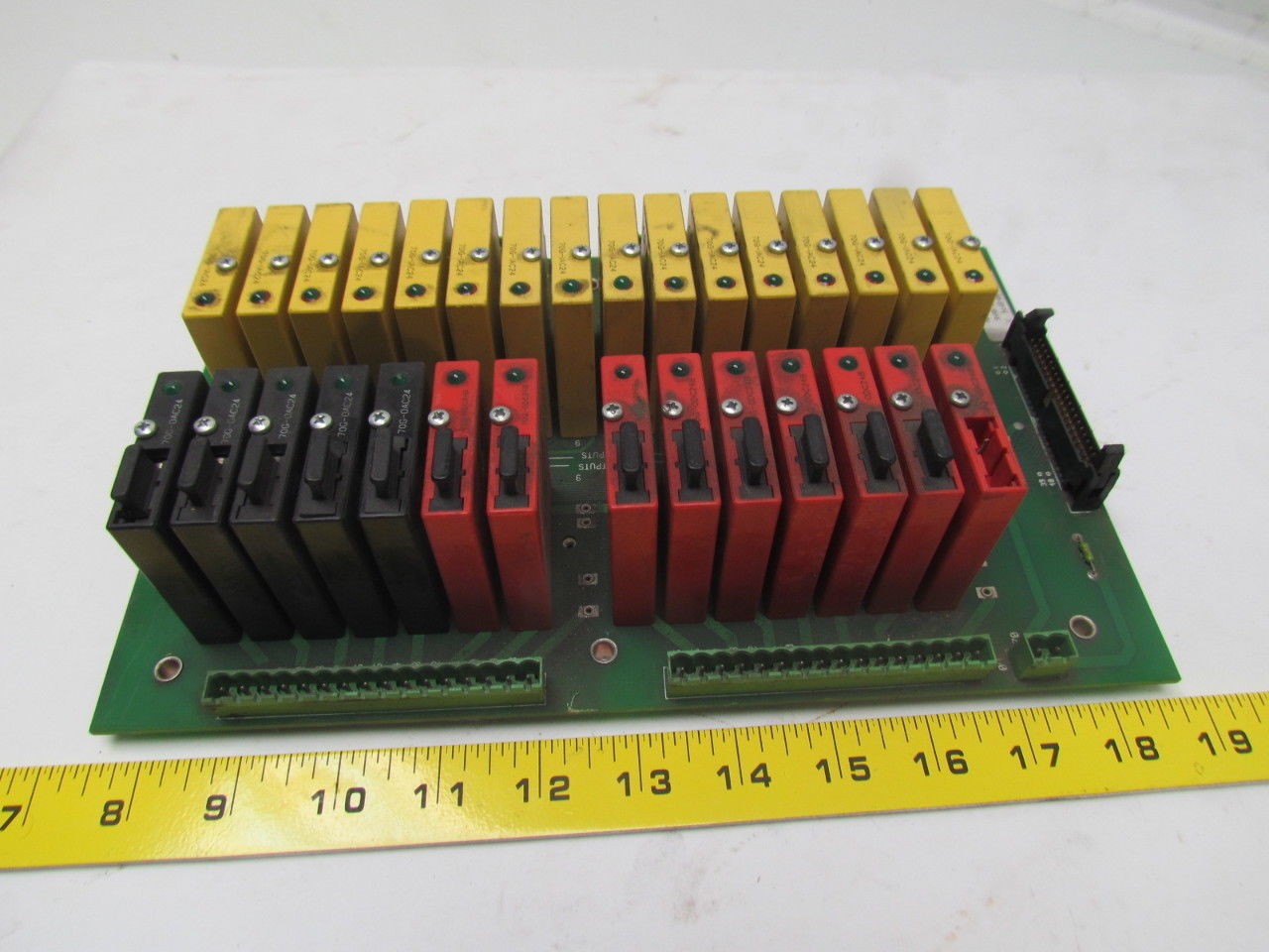 ABB/Grayhill 3HaB 54441-1 Relay Board w/Output & Input Modules