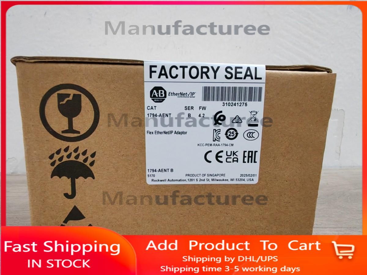 New Allen Bradley 1794-AENT Ser B Flex I/O ENet Adapter Module
