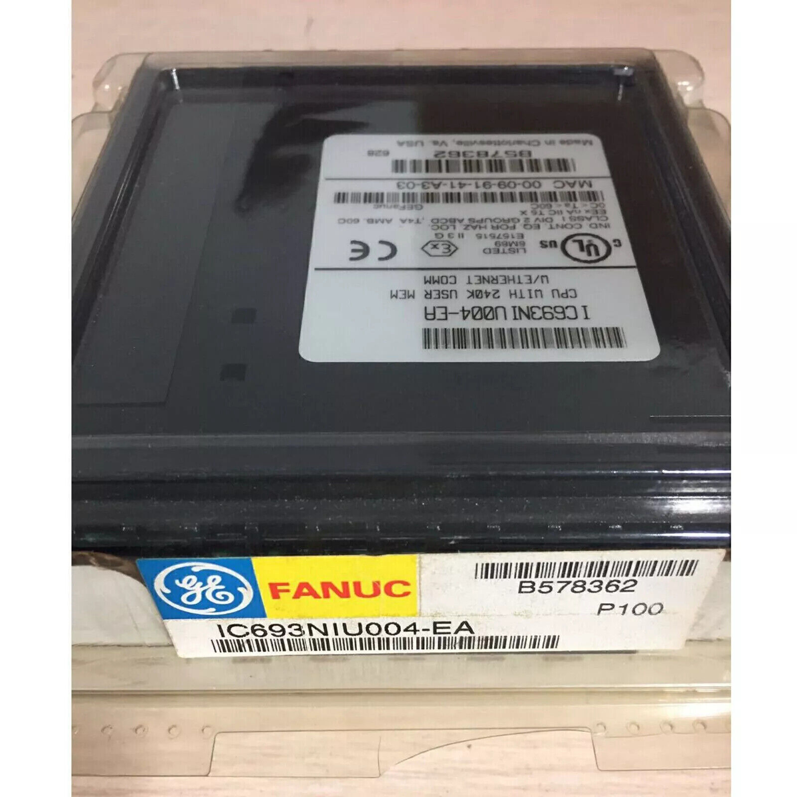 New Factory Sealed GE Fanuc IC693NIU004-EA Module Free Shipping IC693NIU004EA