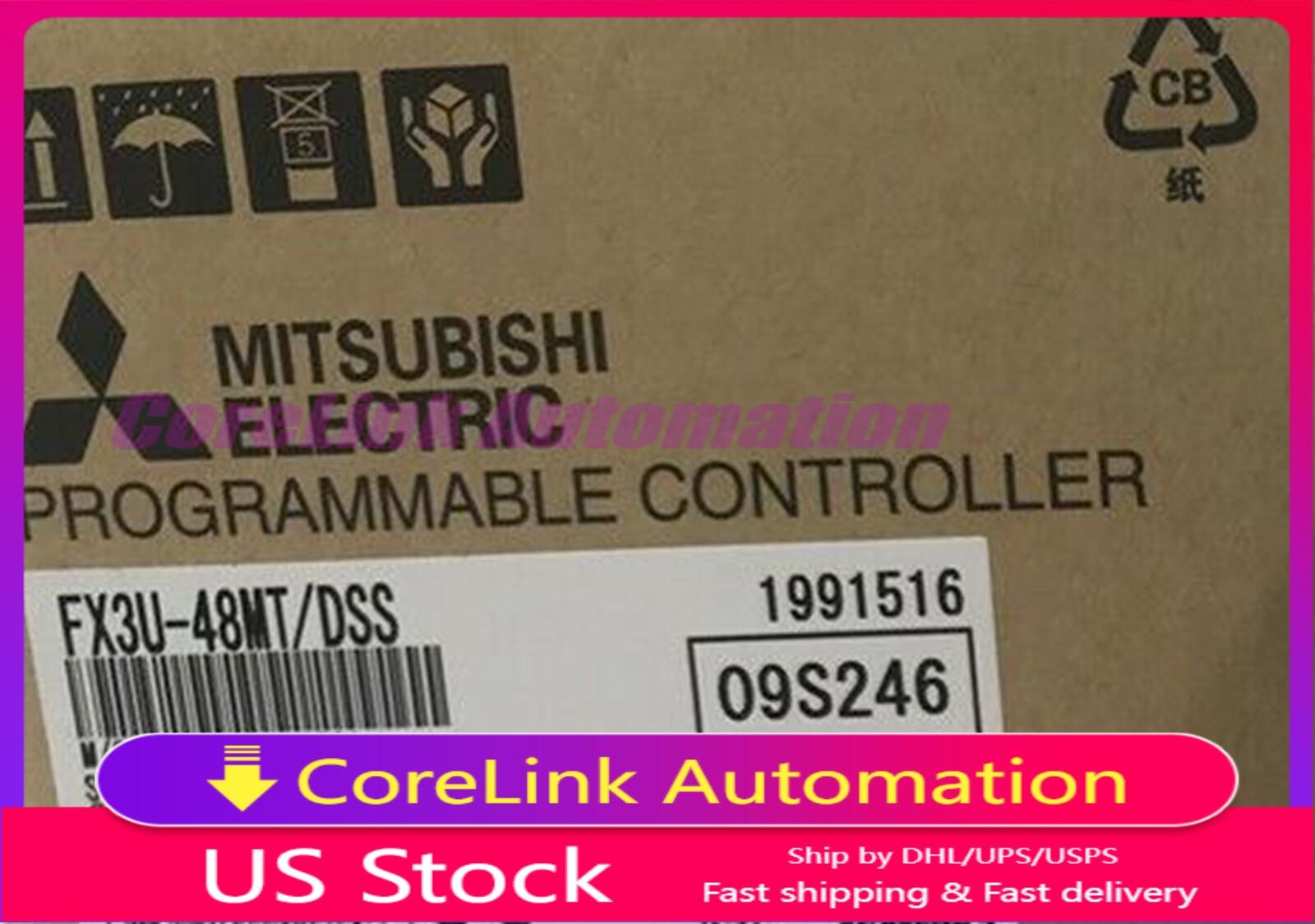 NEW Mitsubishi PLC FX3U-48MT/DSS FX3U-48MT-DSS