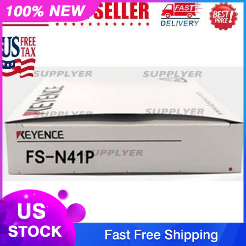 1PC Keyence Fiber Amplifier Sensor FS-N41P FSN41P New In Box