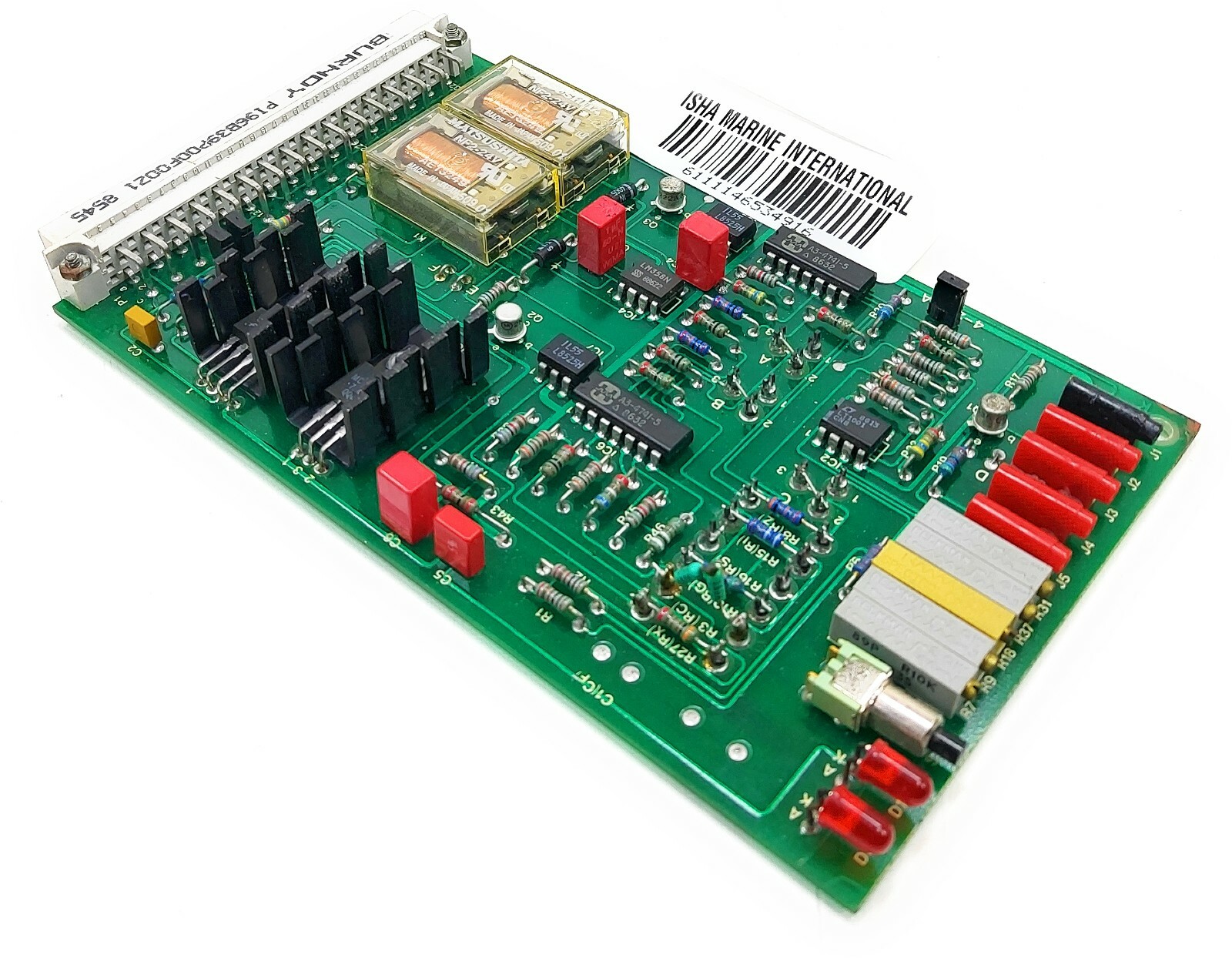 Bofors Elektronik H-2-KMC Burndy PI96B39P00F00Z1 8545 PCB Circuit PC Card