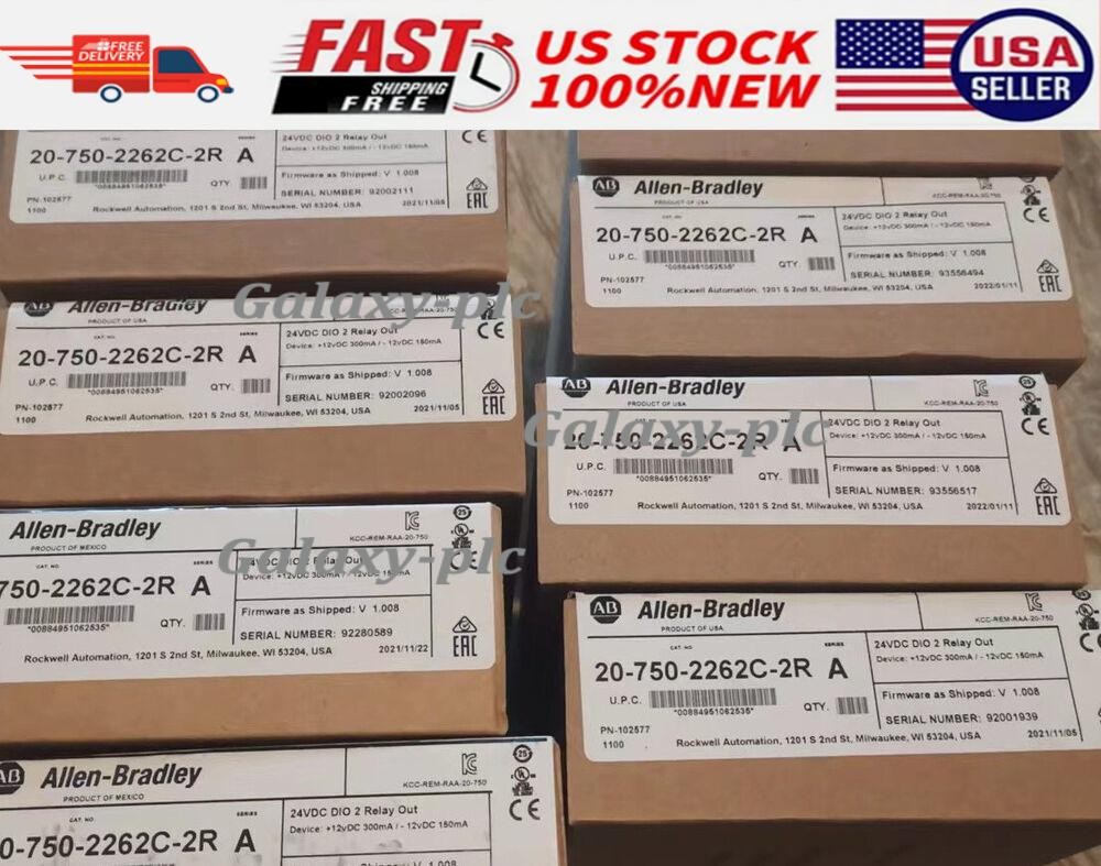 Allen-Bradley 20-750-2262C-2R 24V DC IO Option Module NEW Factory Sealed