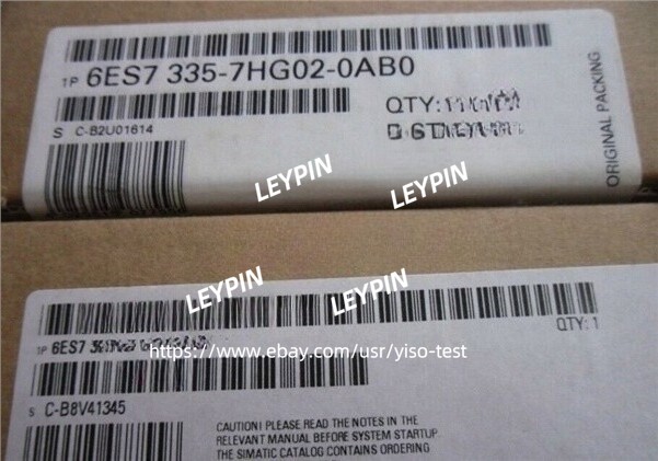 6ES7335-7HG02-0AB0 NEW SIEMENS Analog Input/Output Module 6ES7335-7HG02-0AB0