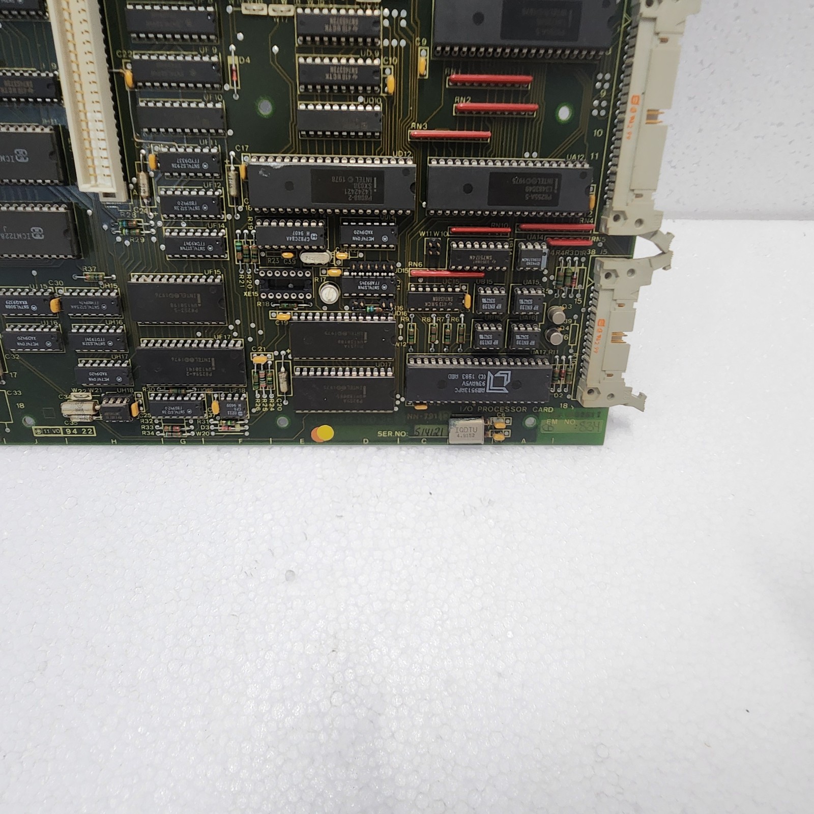 NORCONTROL NN-791.12 I/O PROCESSOR CARD HER 100261 i