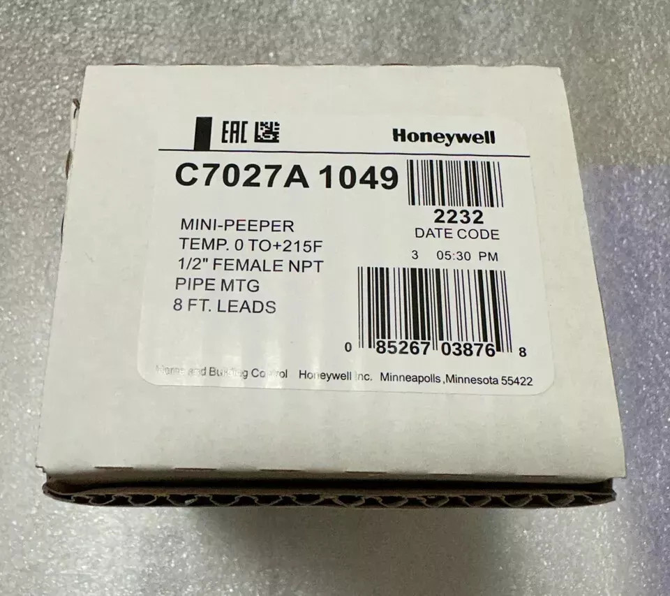Honeywell C7027A1049 C7027A-1049 Flame Detector Sensor New #S