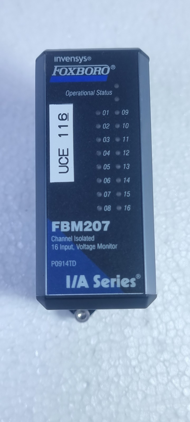 Foxboro FBM207 P0914TD I/a Series Channel Isolated Voltage Monitor 16Input Modul