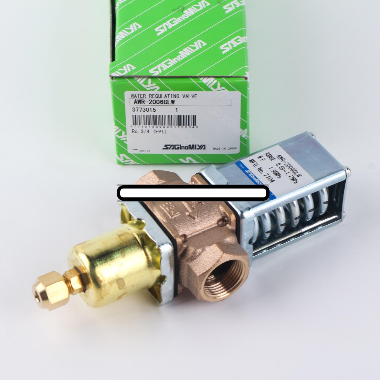 1PCS NEW Saginomiya AWR-2006GLW Pressure regulating valve Free shipping