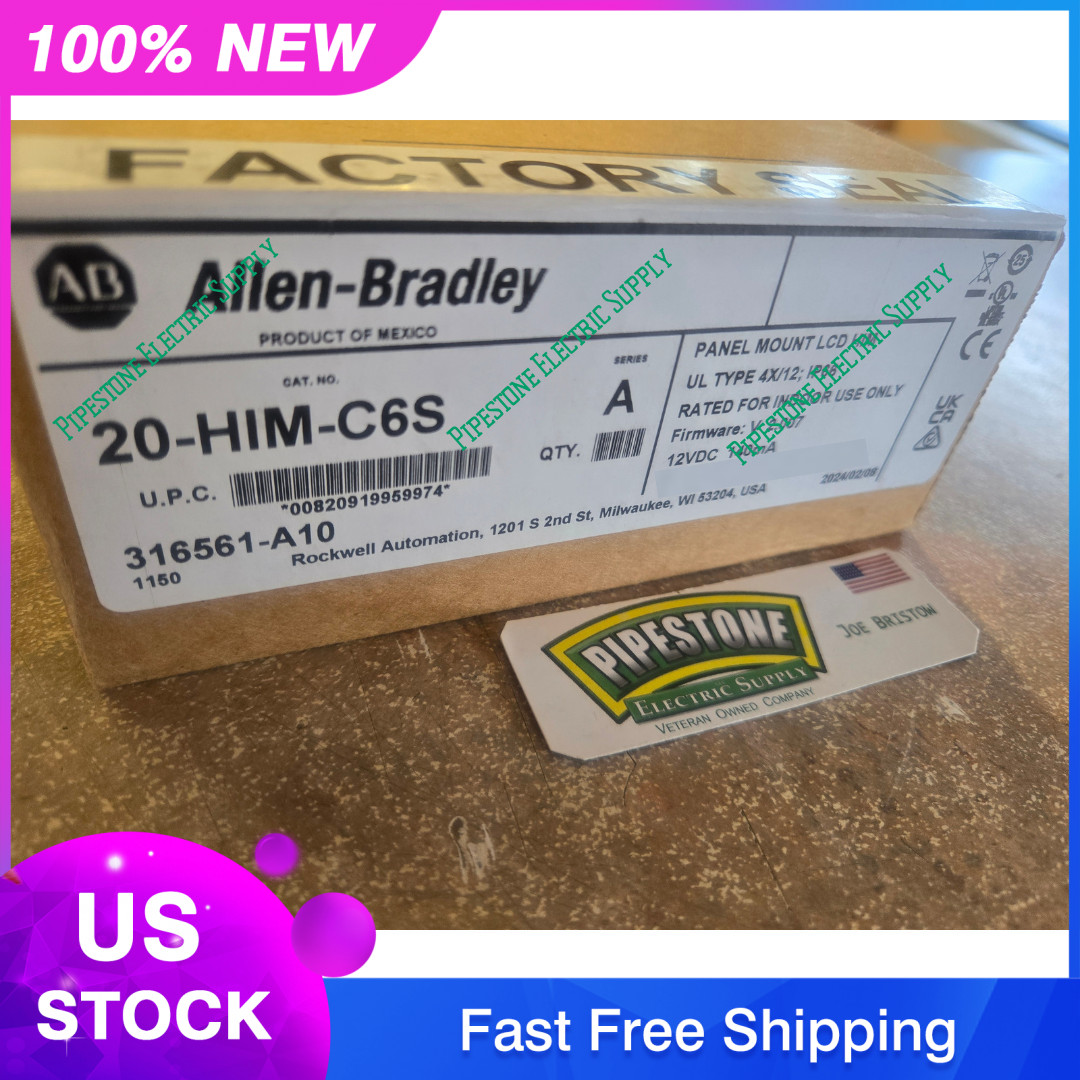 20-HIM-C6S Ser A Panel Mount LCD HIM AB 20 HIM C6S *Kentucky Stock*