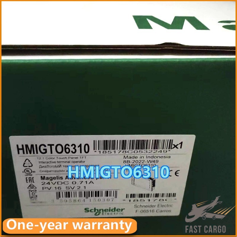 HMIGTO6310 New in Box Schneider HMIGTO6310 Touch Screen Quality Assurance