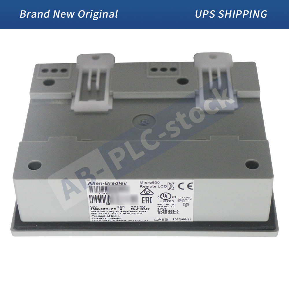 New Allen-Bradley 2080-REMLCD Micro800 Remote LCD Display and Keypad