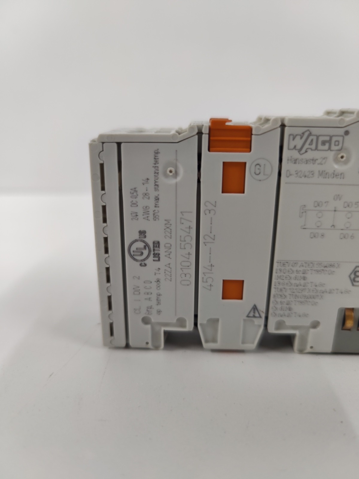 WAGO 750-559 ANALOG INPUT MODULE WAGO 750-530 PLC MODULE LOT OF 4