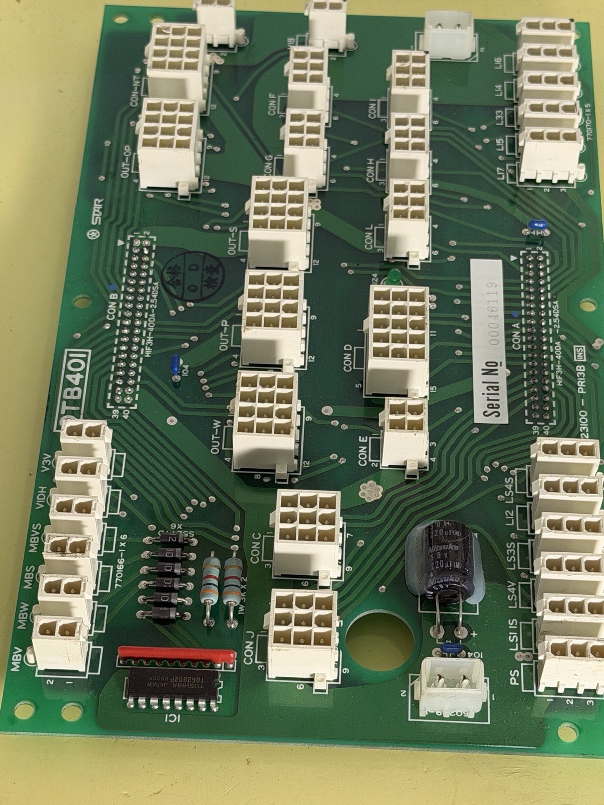 Star Automation 23100-PR13B Seiki Robot Control Circuit Board OTB401 0TB401