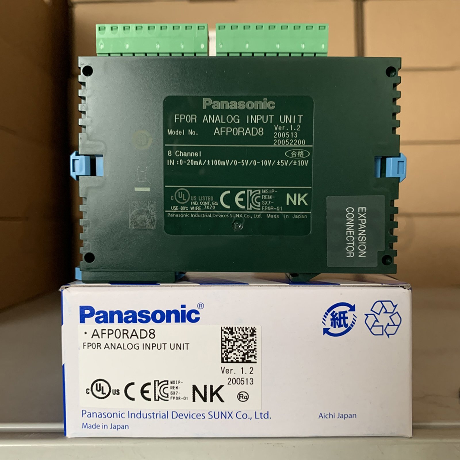 Panasonic AFP0RAD8 Analog Input Unit 1PC New Expedited Shipping