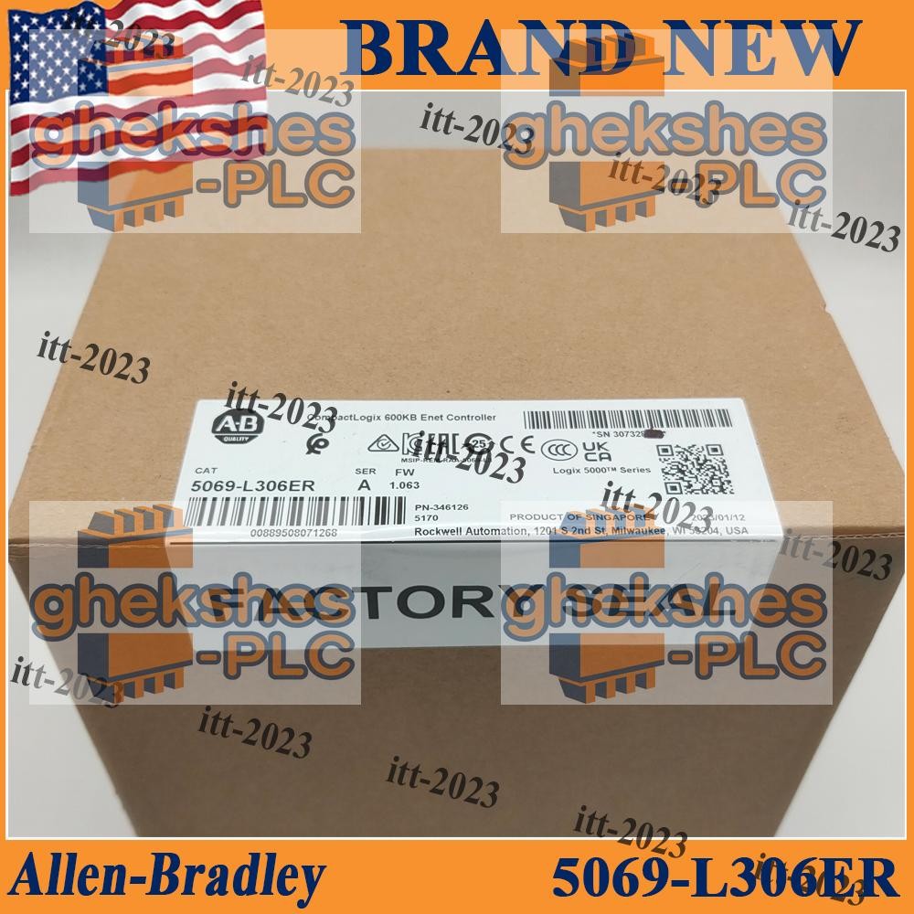 AB 5069L306ER CompactLogix 5380 Controller 5069-L306ER New-Same Day Ship