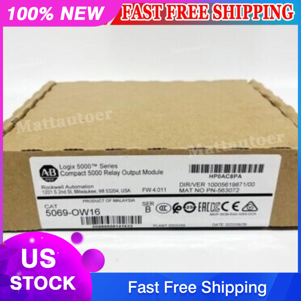 NEW~ Allen Bradley AB 5069-OW16 Compact 5000 Relay Output Module