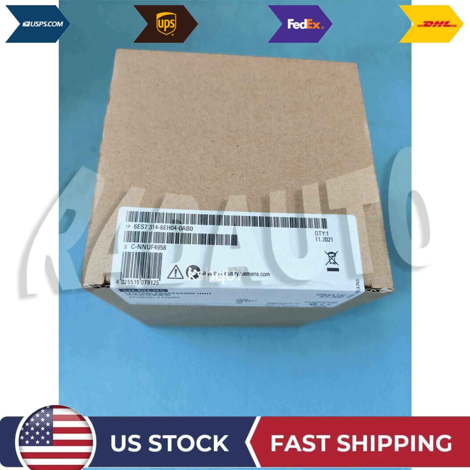New Siemens 6ES7314-6EH04-0AB0 S7-300, CPU 314C-2PN/DP 6ES7 314-6EH04-0AB0