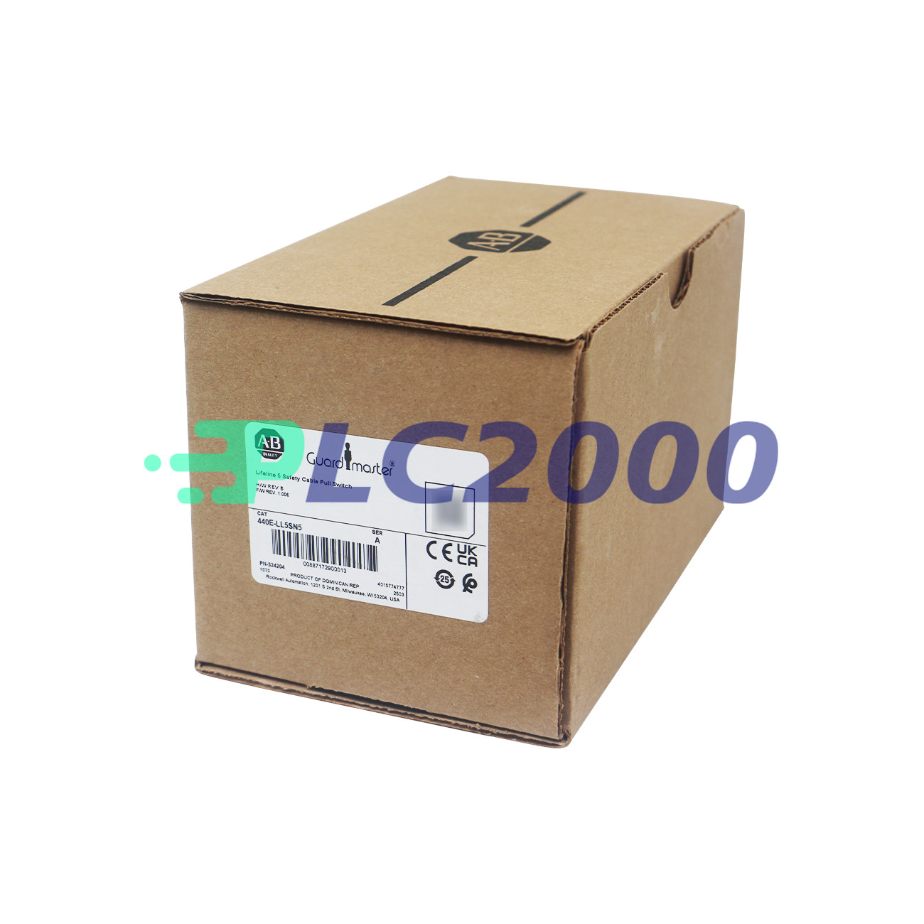 New Allen Bradley 440E-LL5SN5 Guardmaster Lifeline 5 Cable-Pull Safety Switch