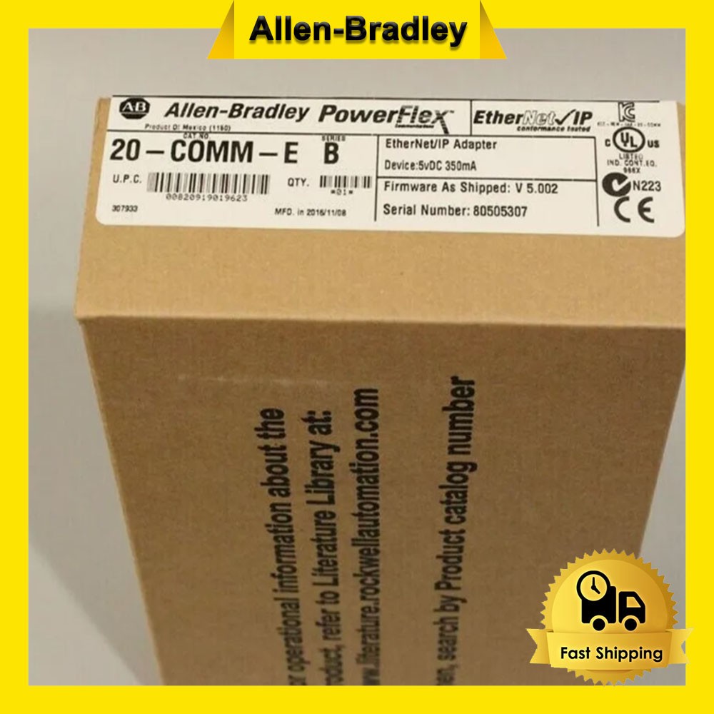New Sealed AB 20-COMM-E SER B Ethernet / IP Adaptor US AB 20 COMM E