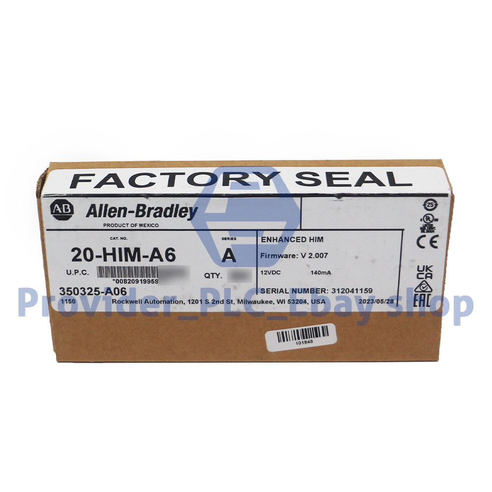 New Factory Sealed 20-HIM-A6 Allen-Bradley SER A Powerflex Module