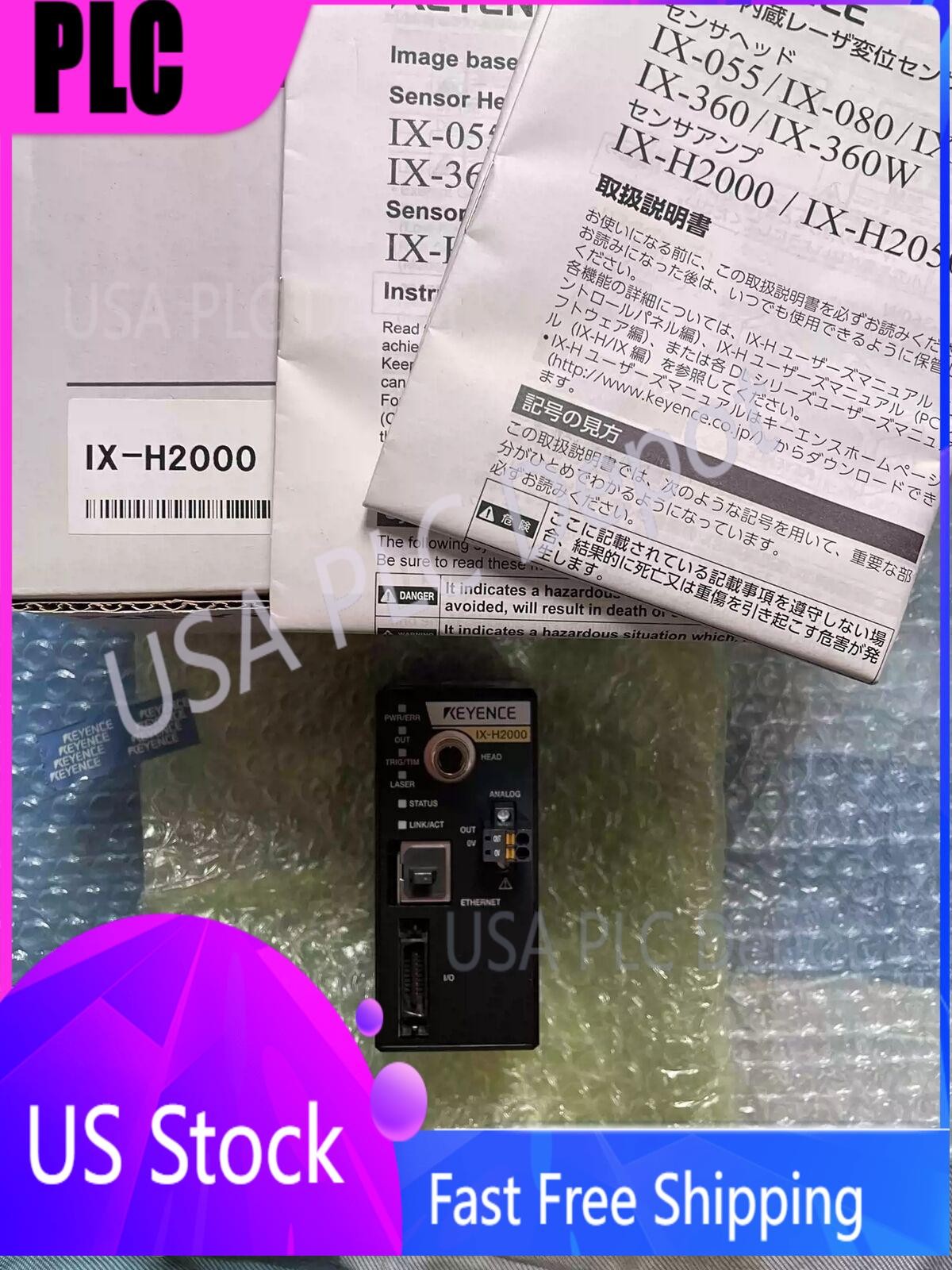 1PC Keyence IX-H2000 Laser Sensor New US Free TAX IXH2000 US Free TAX