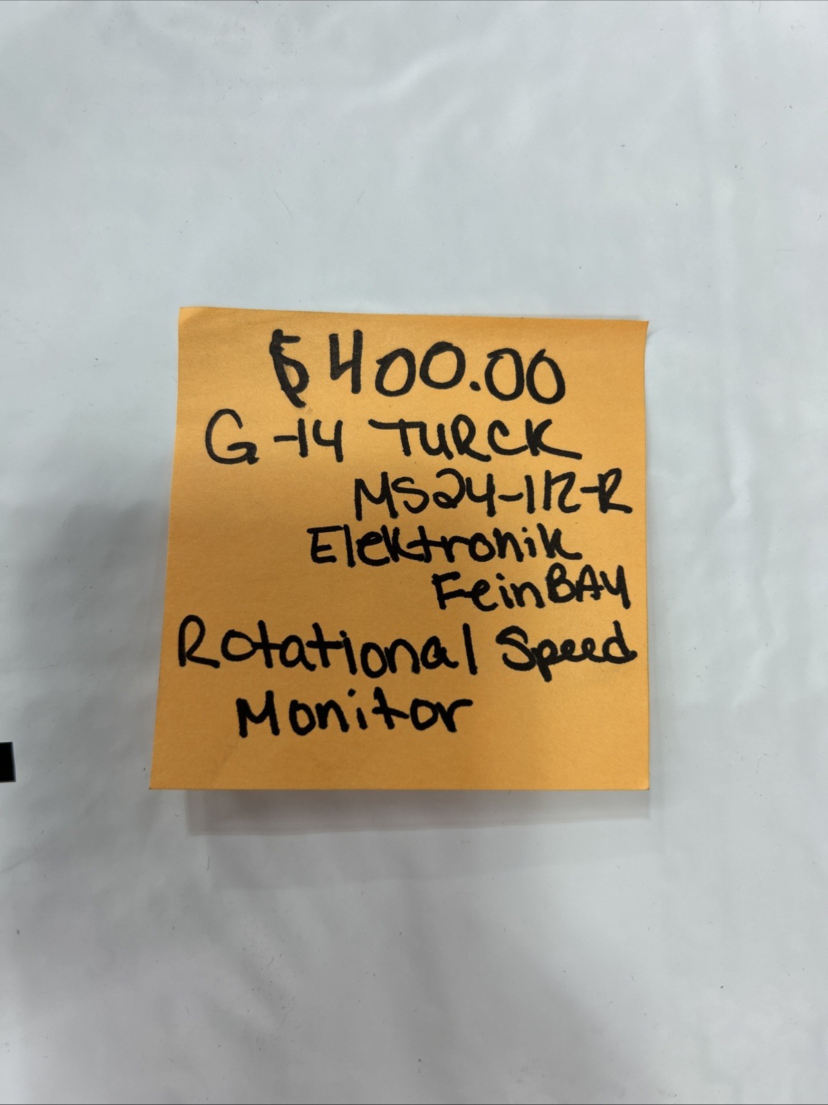 TURCK Rotational Speed Monitor Ms24-112-R