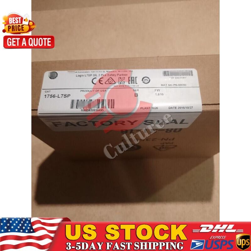 New 1756-L7SP /B GuardLogix GuardLogix Safety Partner Controller 1756L7SP 1pcs
