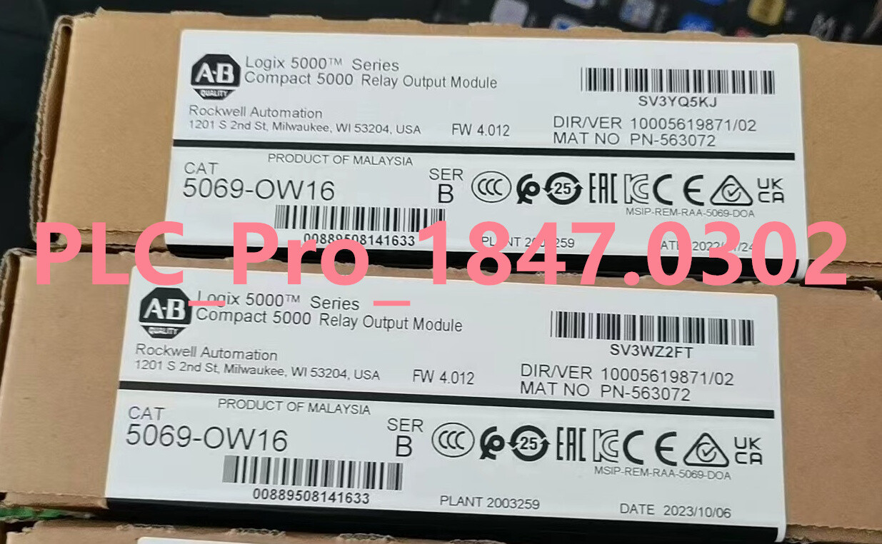 1PCS New Allen Bradley 5069-OW16 Compact 5000 Relay Output Module SER B