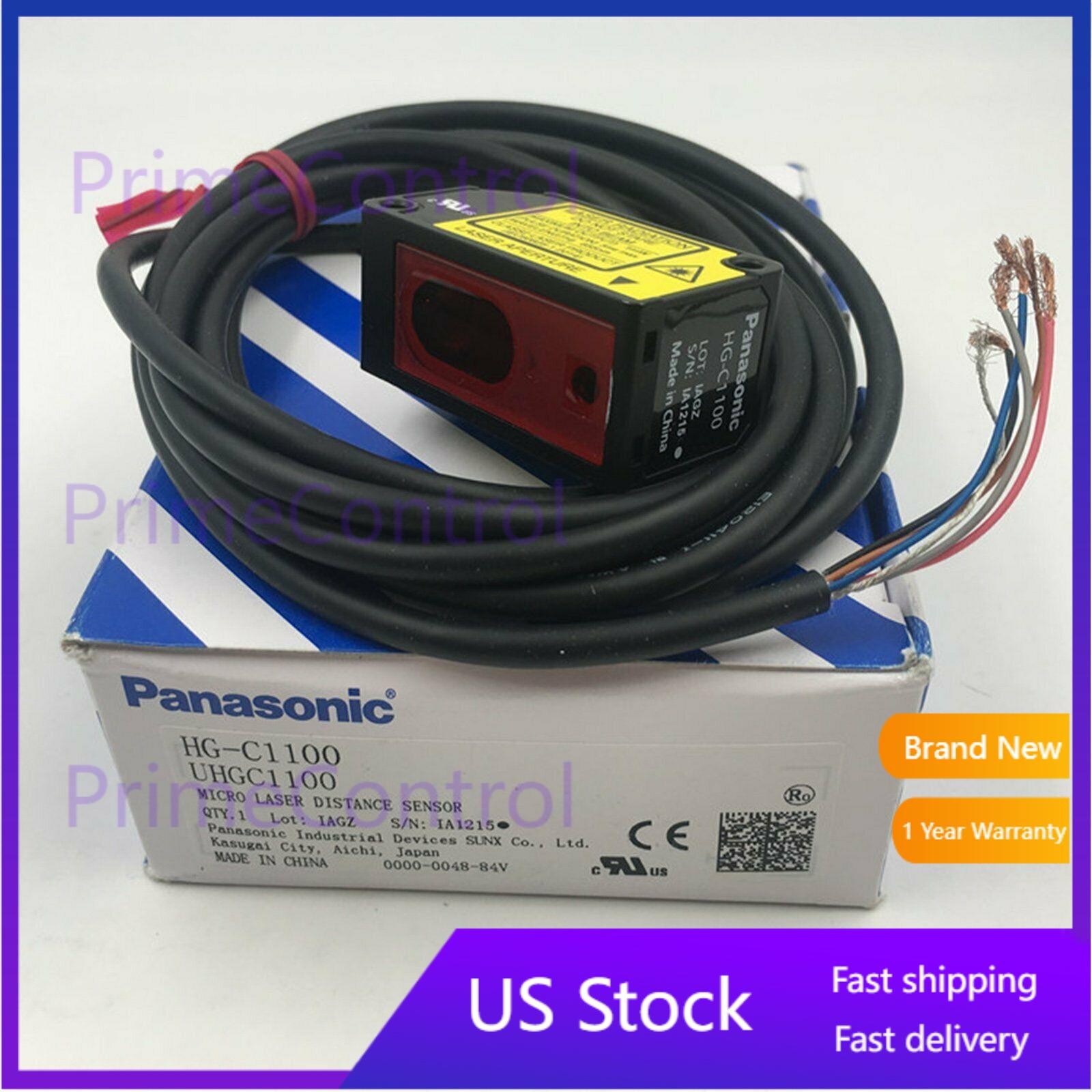 US Free TAX 1PC Panasonic Laser Displacement Sensor HG-C1100 New In Box