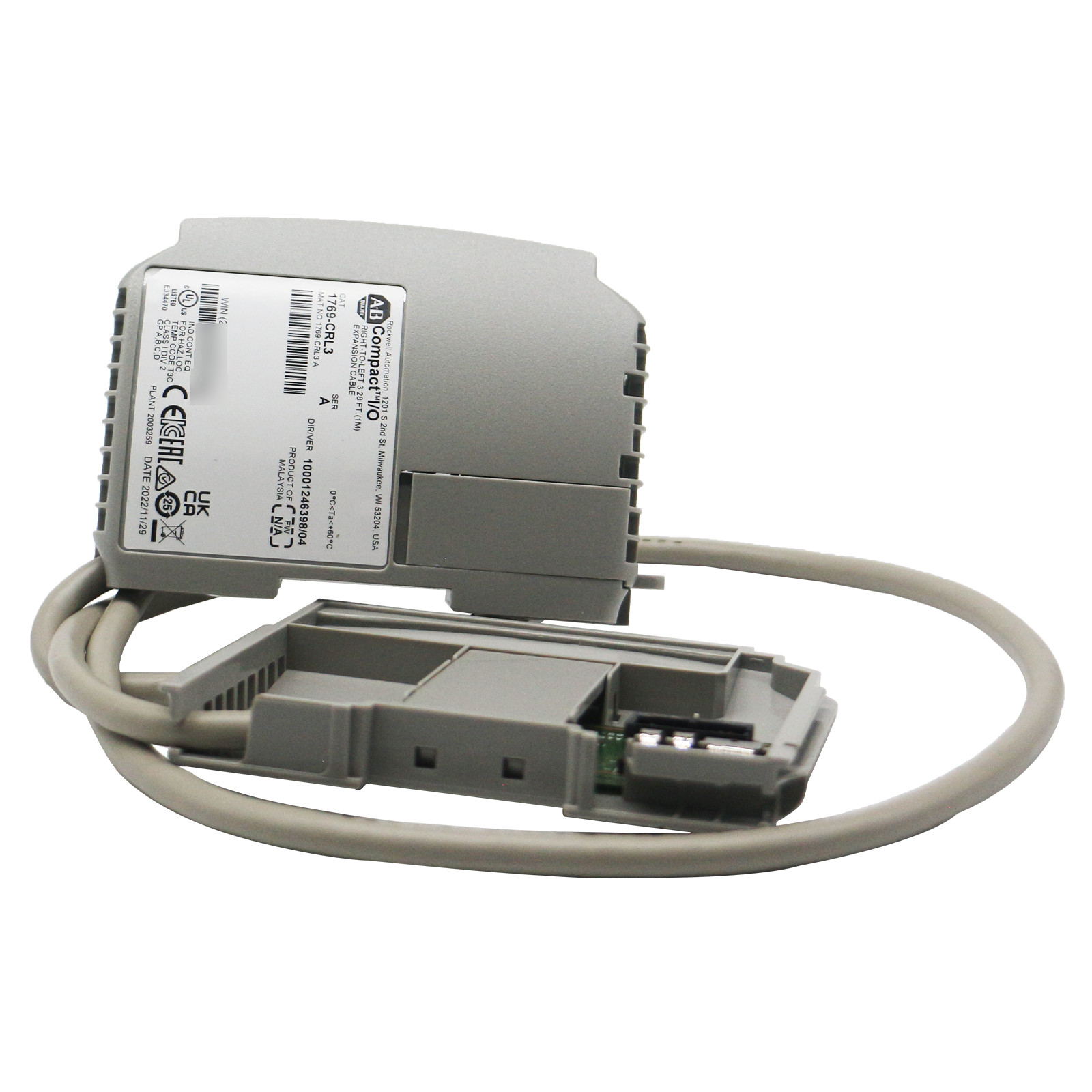 NEW Allen-Bradley 1769-CRL3 Compact I/O Bus Ext Cable Free Shipping US Free Tax
