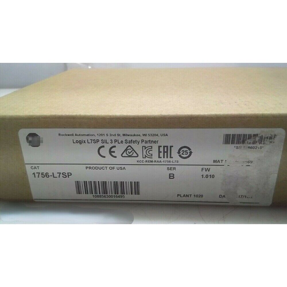 AB 1756-L7SP /B GuardLogix GuardLogix Safety Partner Controller In Stock USA NEW